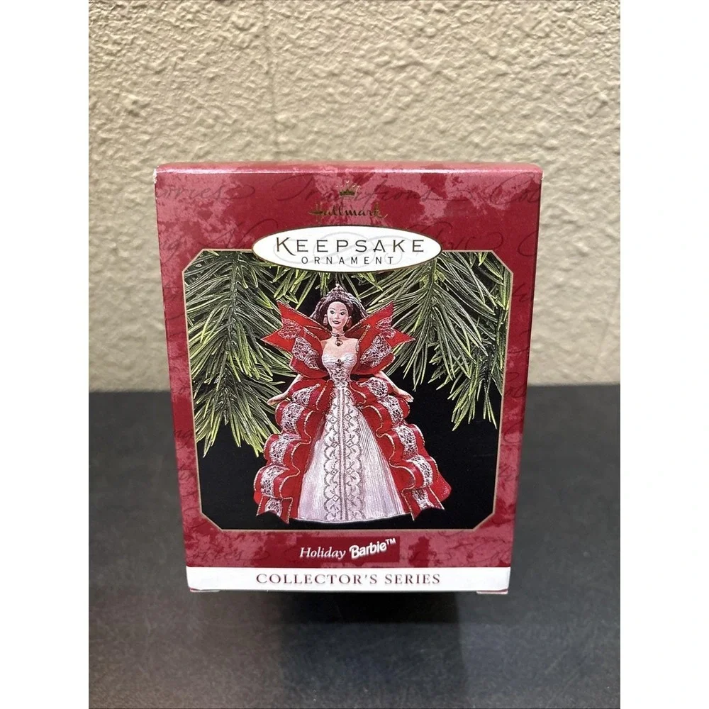 1997 Hallmark Keepsake Ornament Holiday BARBIE Collector's Series Christmas NIB